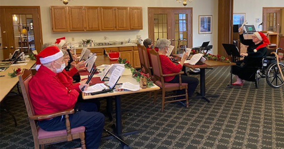 Felician Village Handbell Choir to Hose Concert Felician Village